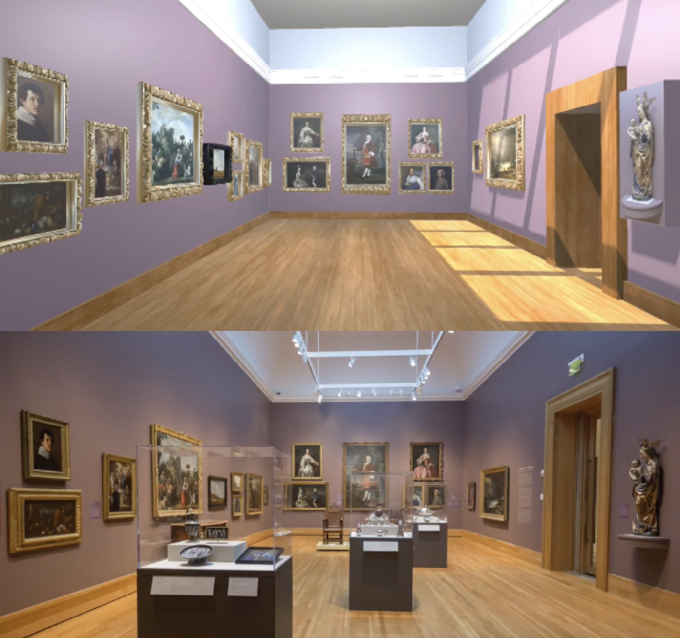 Bowdoin Gallery Recreation